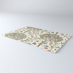 William Morris Vintage Kelmscott Tree Antique Art Rug Gallery Image 3