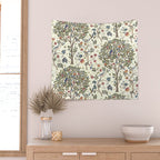 William Morris Vintage Kelmscott Tree Antique Art Wall Tapestry Gallery Image 2