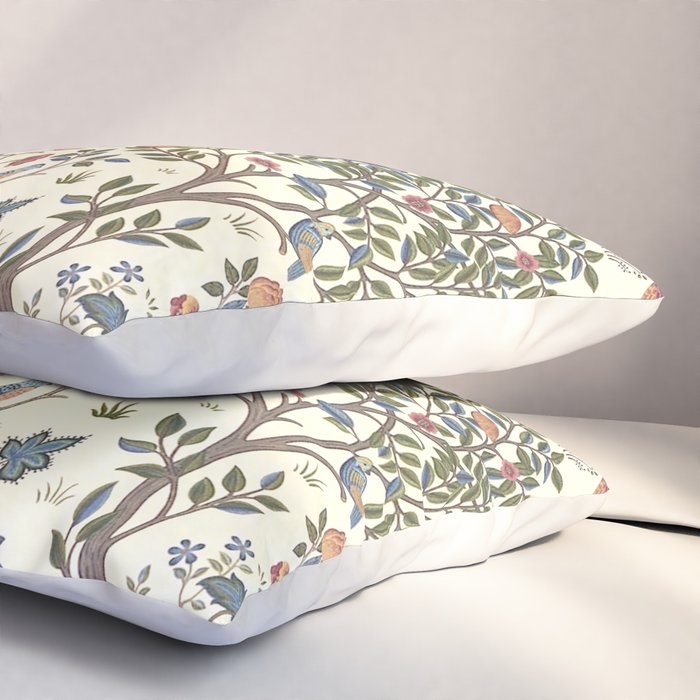 William Morris Vintage Kelmscott Tree Antique Art Pillow Sham Gallery Image 3