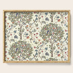 William Morris Vintage Kelmscott Tree Antique Art Serving Tray Gallery Image 1