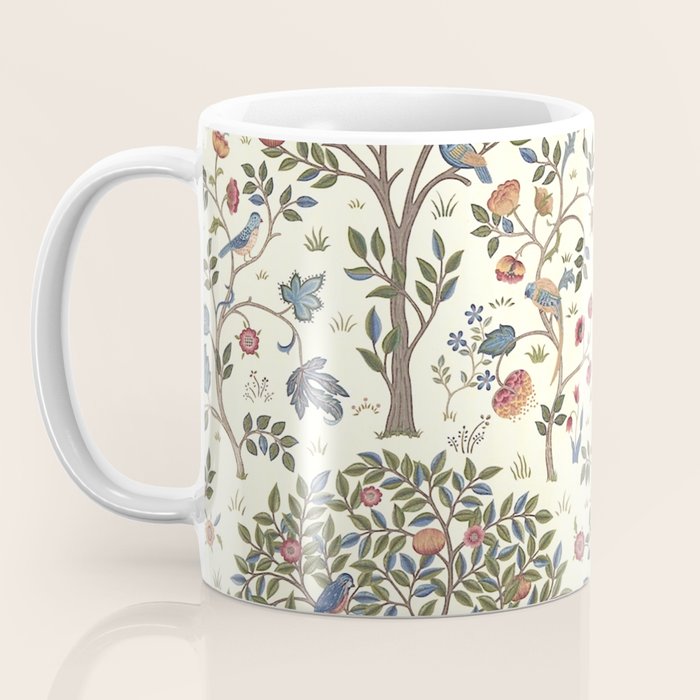 William Morris Vintage Kelmscott Tree Antique Art Coffee Mug Gallery Image 3