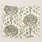 William Morris Vintage Kelmscott Tree Antique Art Wall Tapestry Gallery Image 4
