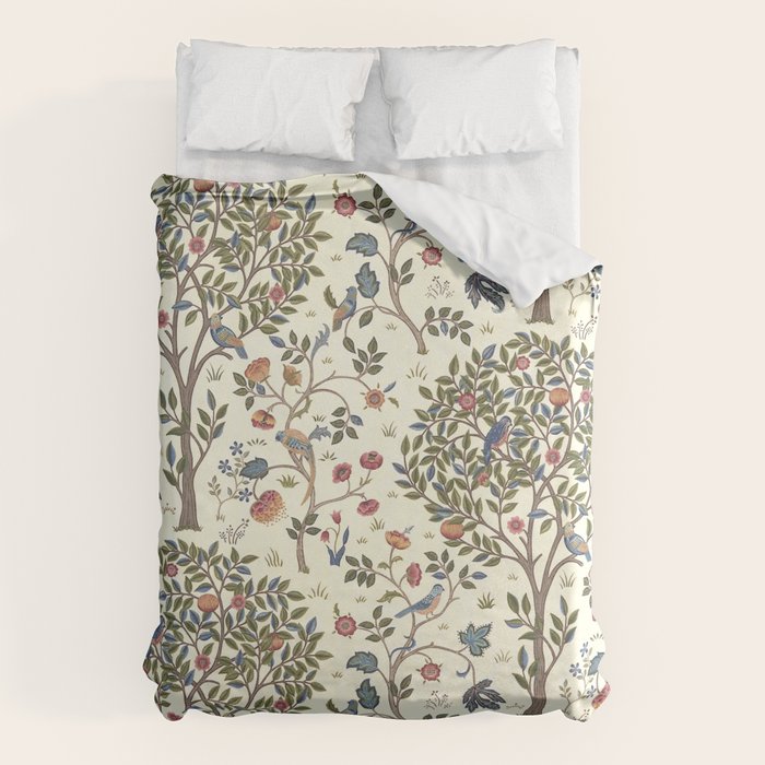 William Morris Vintage Kelmscott Tree Antique Art Duvet Cover Gallery Image 6