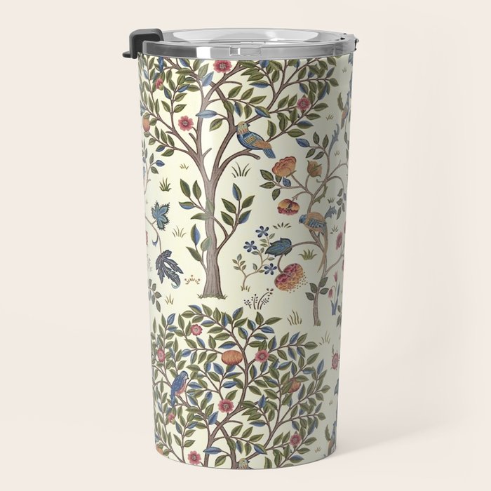 William Morris Vintage Kelmscott Tree Antique Art Travel Mug Gallery Image 3