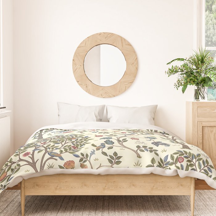 William Morris Vintage Kelmscott Tree Antique Art Duvet Cover Gallery Image 3