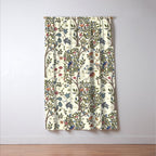 William Morris Vintage Kelmscott Tree Antique Art Window Curtain Gallery Image 3