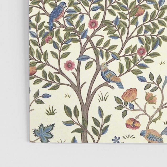 William Morris Vintage Kelmscott Tree Antique Art Poster Gallery Image 3