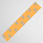 White fashionable cheetah  Table Runner Gallery Image 3