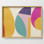 abstract minimal 4 Serving Tray Gallery Image 1