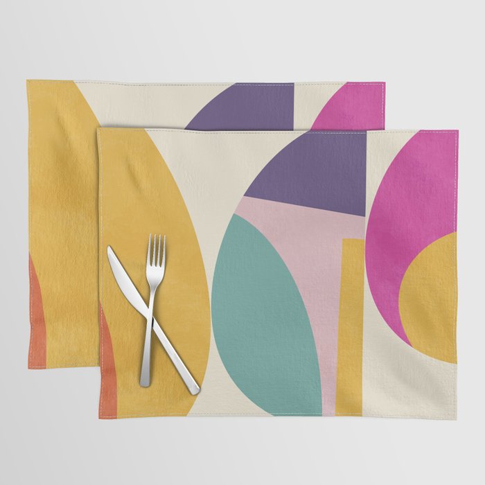 abstract minimal 4 Placemat Gallery Image 1