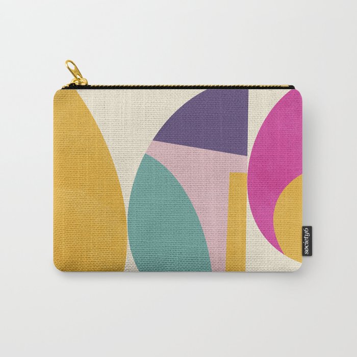 abstract minimal 4 Carry All Pouch Gallery Image 1