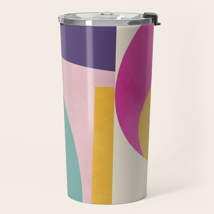 abstract minimal 4 Travel Mug Gallery Image 2