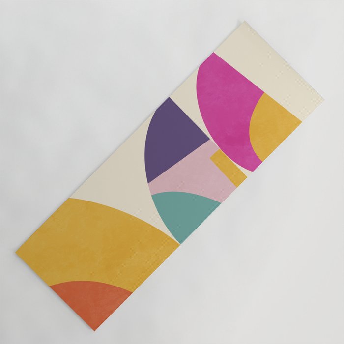 abstract minimal 4 Yoga Mat Gallery Image 1