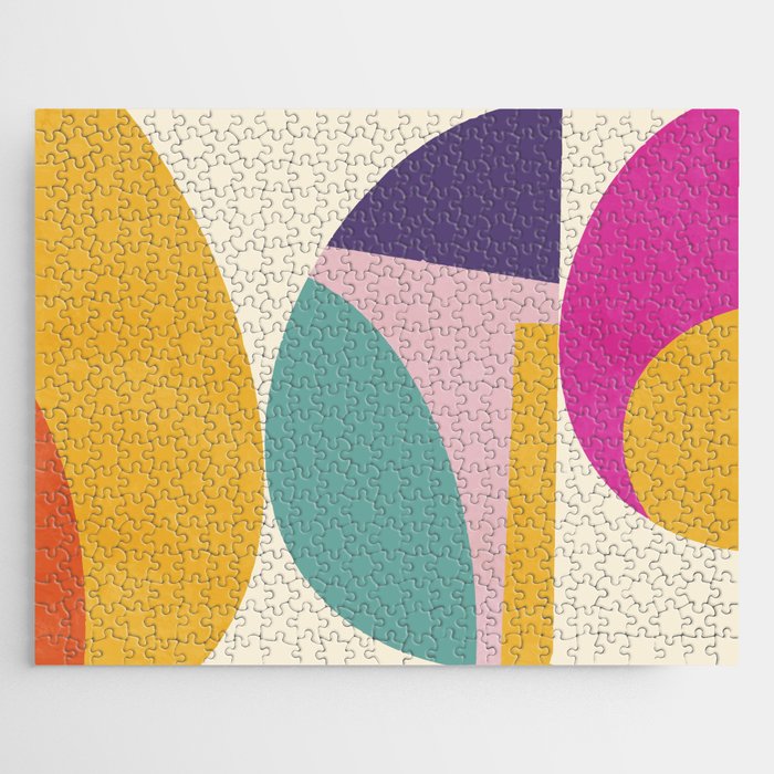 abstract minimal 4 Jigsaw Puzzle Gallery Image 1