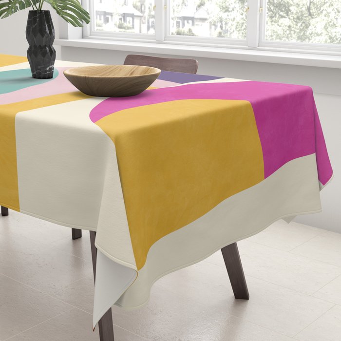 abstract minimal 4 Tablecloth Gallery Image 3