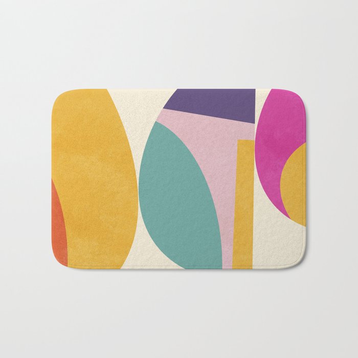 abstract minimal 4 Bath Mat Gallery Image 1