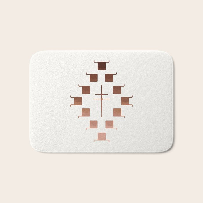 Southwestern Sunset Bath Mat Gallery Image 1