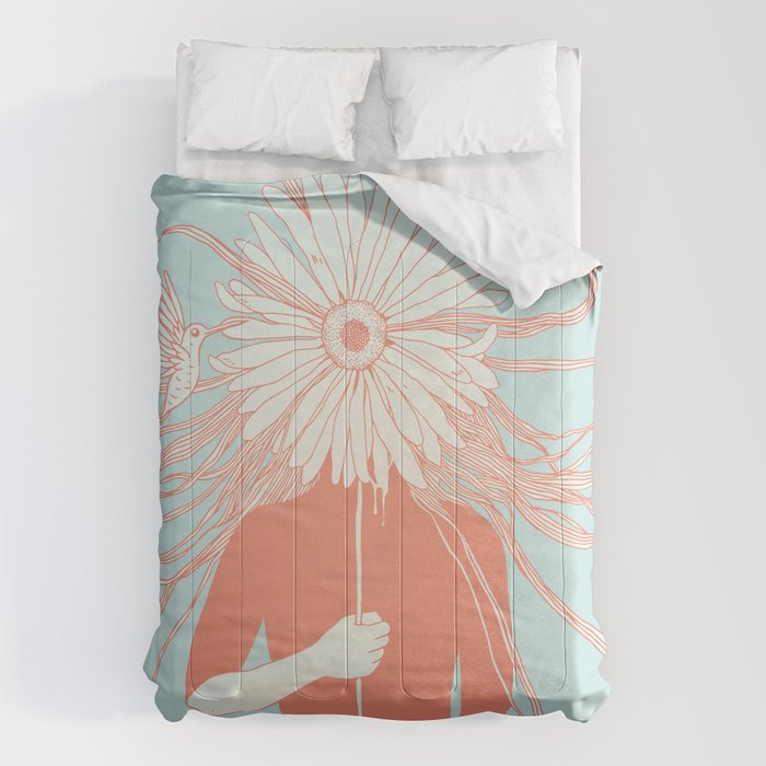 Flower Girl (Life and the Fragile Presence of Beauty) Comforter Gallery Image 6