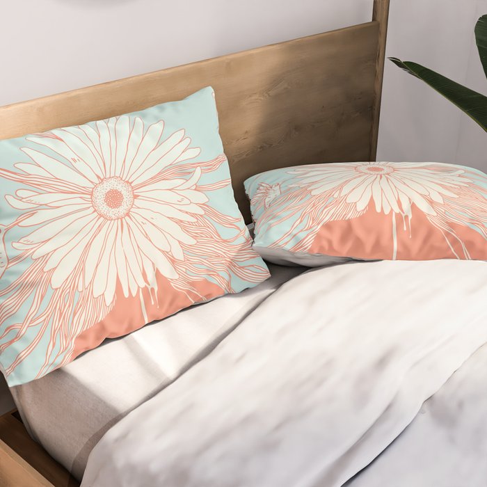 Flower Girl (Life and the Fragile Presence of Beauty) Pillow Sham Gallery Image 2