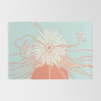 Flower Girl (Life and the Fragile Presence of Beauty) Rug Gallery Image 2