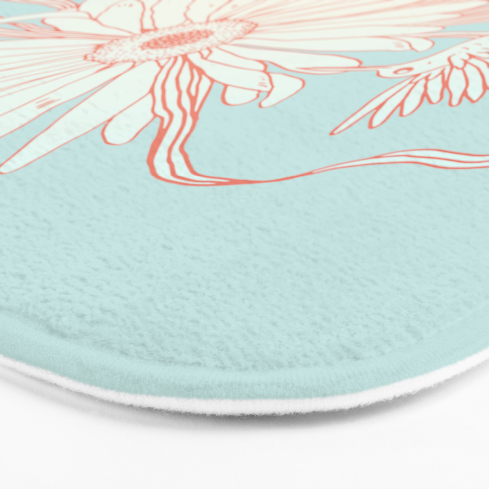Flower Girl (Life and the Fragile Presence of Beauty) Bath Mat Gallery Image 3