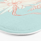 Flower Girl (Life and the Fragile Presence of Beauty) Bath Mat Gallery Image 3