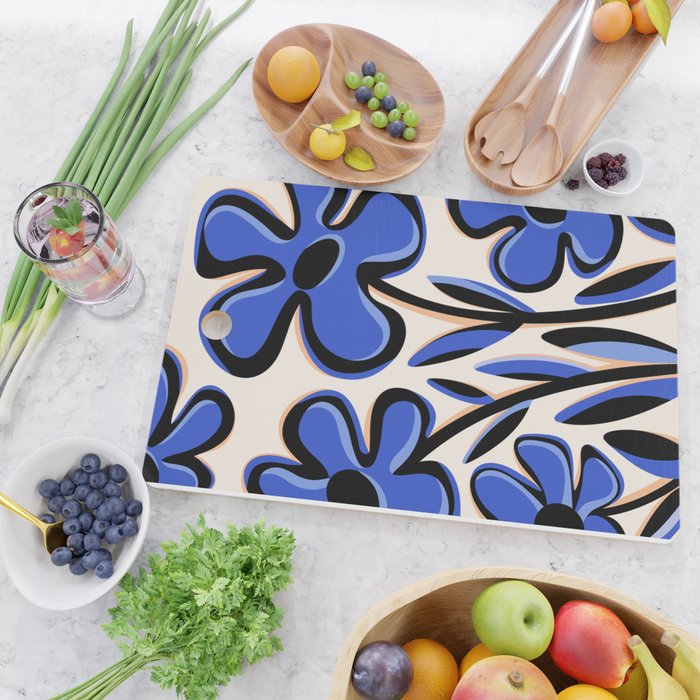 Cobalt Cosmos Cutting Board Gallery Image 2