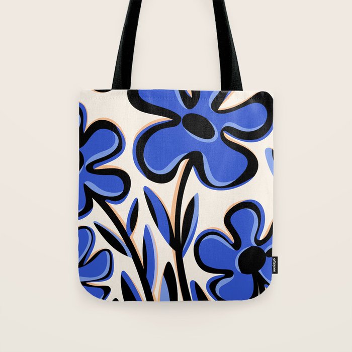 Cobalt Cosmos Tote Bag Gallery Image 1