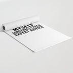 Of Course I Talk To Myself Sometimes I Need Expert Advice Yoga Mat Gallery Image 2
