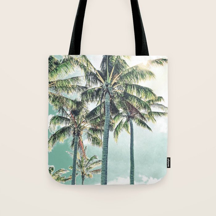 Under the palms Tote Bag Gallery Image 1