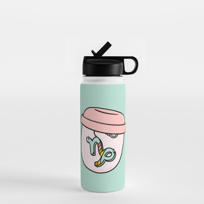 Capricorn Keychain Water Bottle Gallery Image 1
