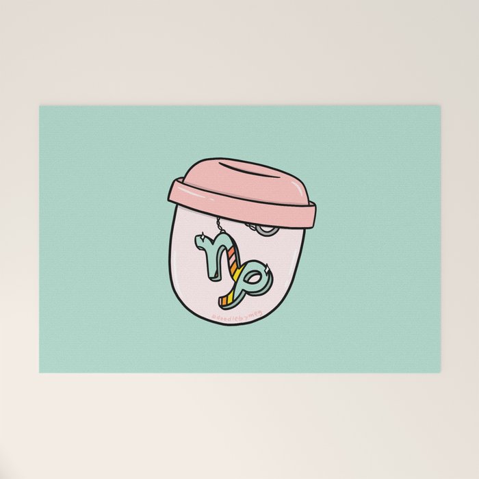 Capricorn Keychain Welcome Mat Gallery Image 1