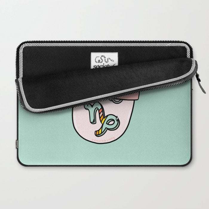 Capricorn Keychain Laptop Sleeve Gallery Image 2