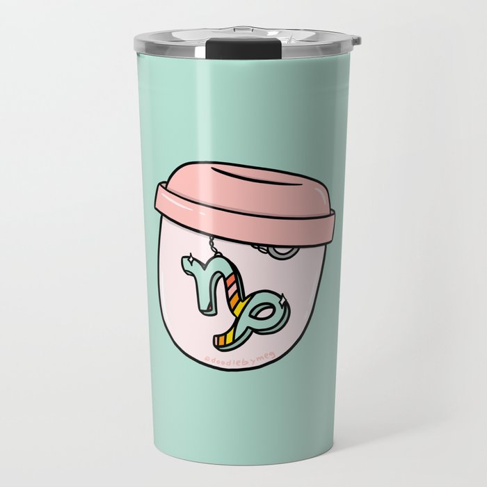 Capricorn Keychain Travel Mug Gallery Image 1