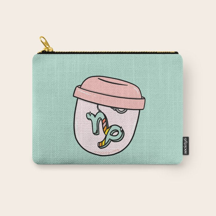 Capricorn Keychain Carry All Pouch Gallery Image 1