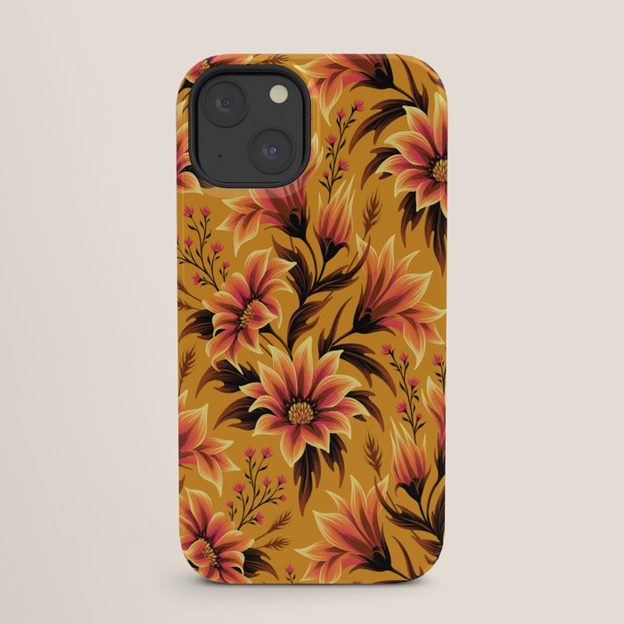 Gazania Floral - Orange Gold iPhone Case Gallery Image 25