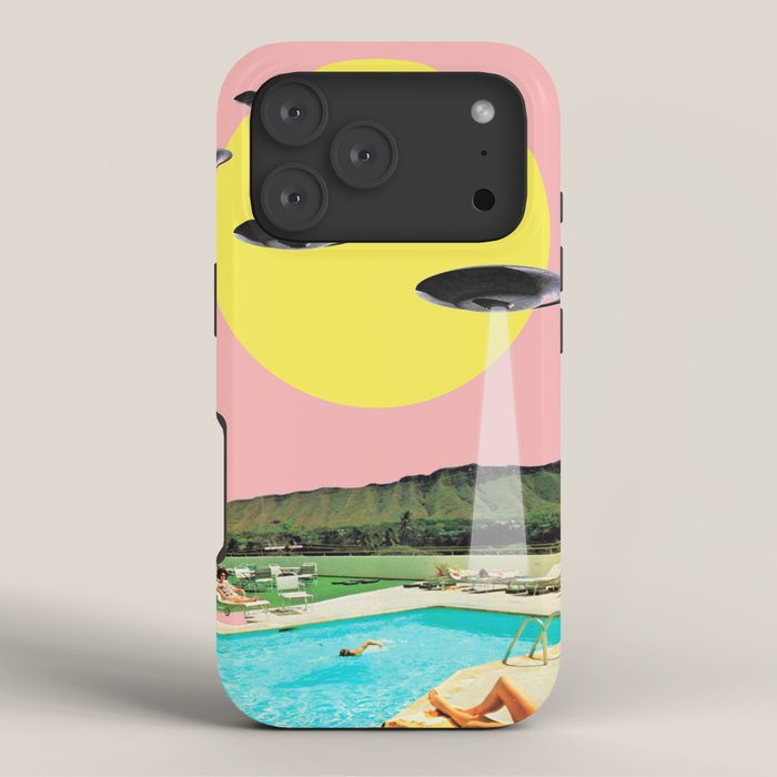 Invasion on vacation (UFO in Hawaii) iPhone Case Gallery Image 3