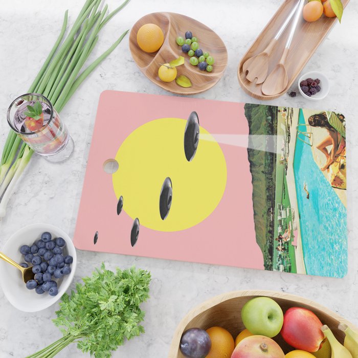 Invasion on vacation (UFO in Hawaii) Cutting Board Gallery Image 2