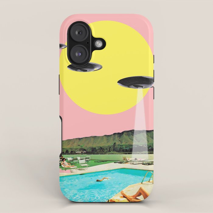 Invasion on vacation (UFO in Hawaii) iPhone Case Gallery Image 1