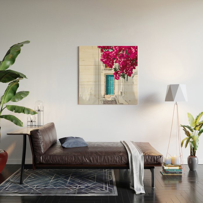 Greek Hideout Wood Wall Art Gallery Image 2