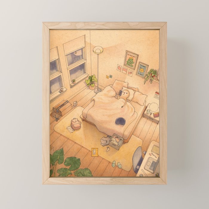 Remember to Rest Mini Art Print Gallery Image 1