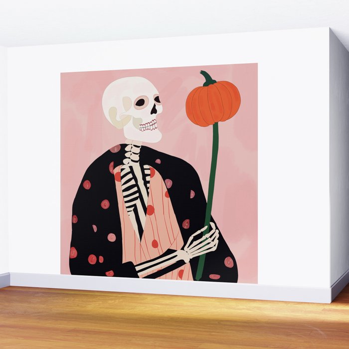 Pumpkin Keeper Wall Mural Gallery Image 2