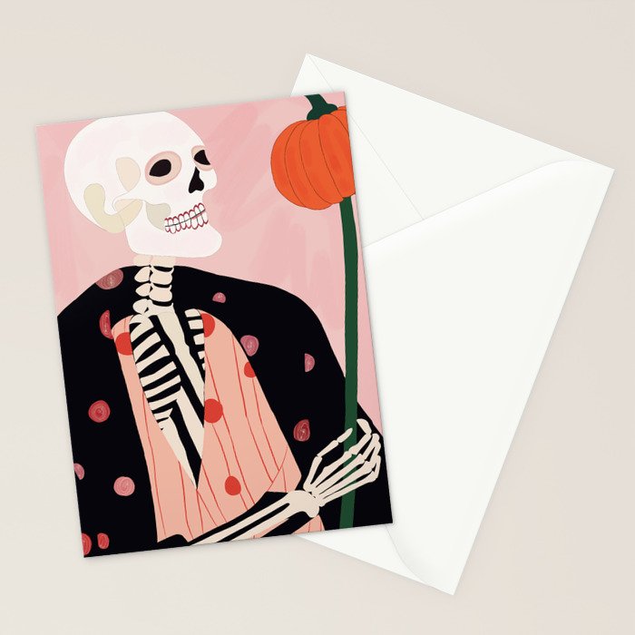 Pumpkin Keeper Stationery Card Gallery Image 2