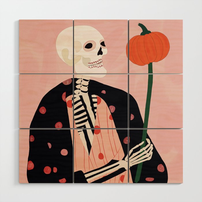 Pumpkin Keeper Wood Wall Art Gallery Image 1