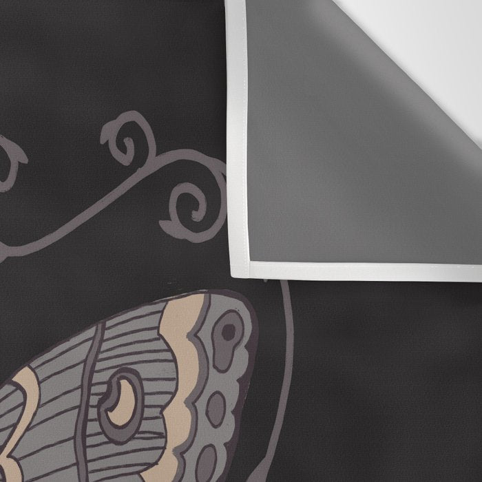 Taxidermy Death Moth at Midnight Wall Tapestry Gallery Image 3