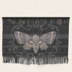 Taxidermy Death Moth at Midnight Wall Hanging Gallery Image 1