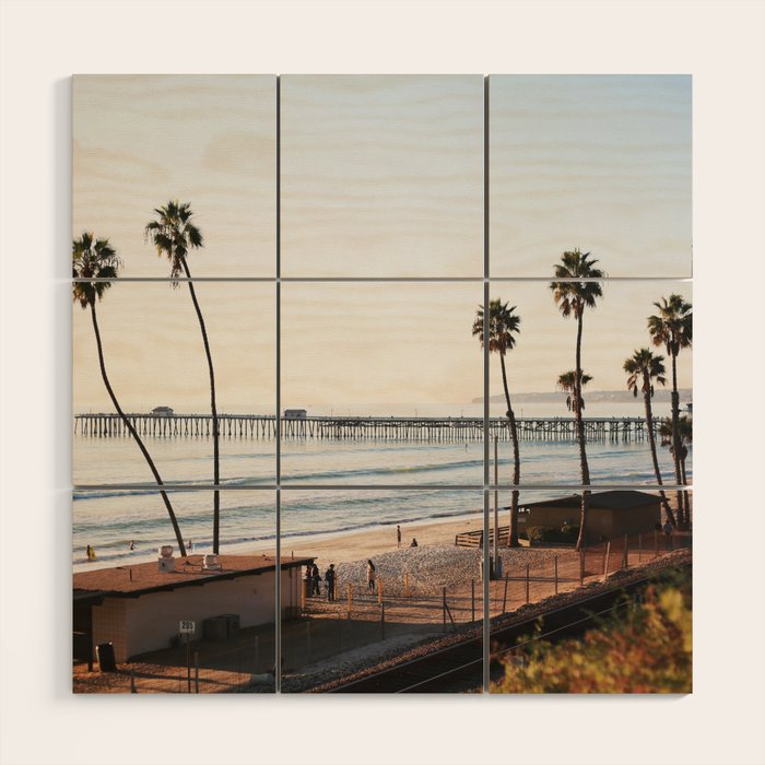 San Clemente Wood Wall Art Gallery Image 1
