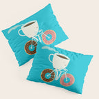 Coffee and Donuts Pillow Sham Gallery Image 3