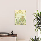 tiki gods send waves and peace swamis // retro surf art by surfy birdy Poster Gallery Image 2