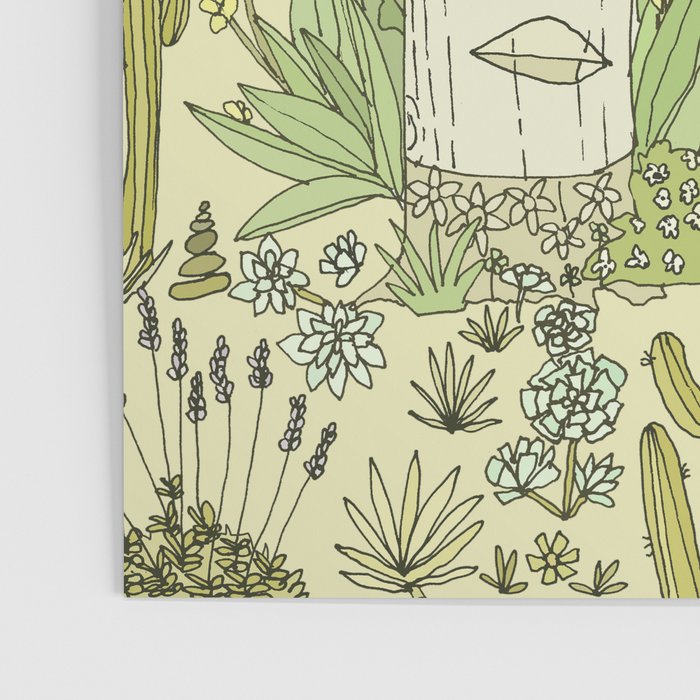 tiki gods send waves and peace swamis // retro surf art by surfy birdy Poster Gallery Image 3